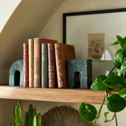 Marble Bookend Green - Opalhouseâ„¢ Designed With Jungalowâ„¢