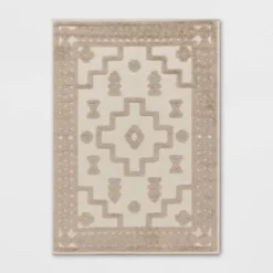 Outdoor Rug Tufted Geo Cream - Opalhouse™ -Opalhouse GUEST 49e6bb09 0e02 4851 b531 751f7cacccfd