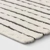 Striped Bath Rug White/Black - Opalhouse™