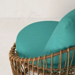 Topanga Club Chair With Ottoman - Blue/Brown - Opalhouse™ Designed With Jungalow™ 13 Topanga Club Chair With Ottoman - Blue/Brown - Opalhouse™ Designed With Jungalow™ -Opalhouse GUEST d55e6c02 0566 4024 be4f e642208a3e0f